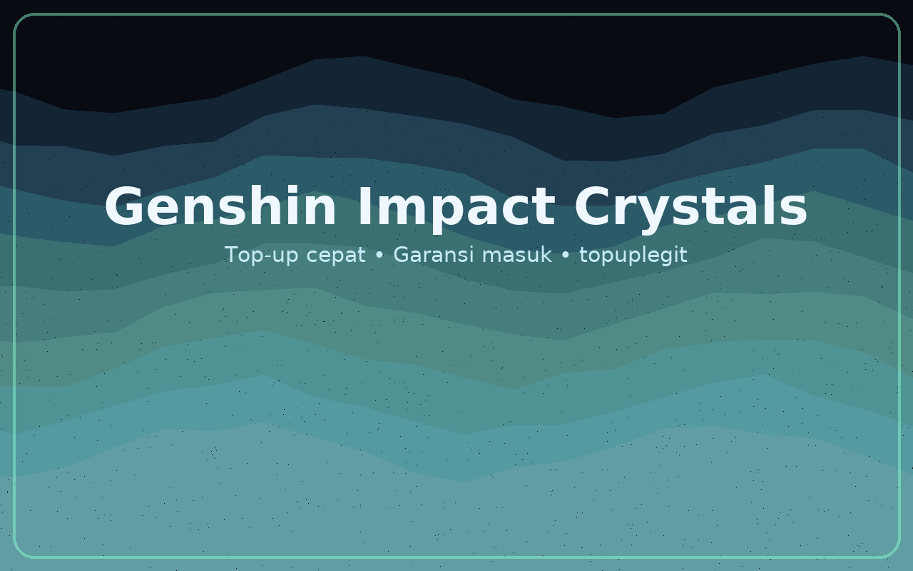 Genshin Impact Crystals